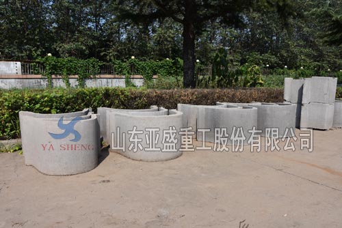 Jiangsu Yancheng custom LZYC-3 molding machine production of cement components