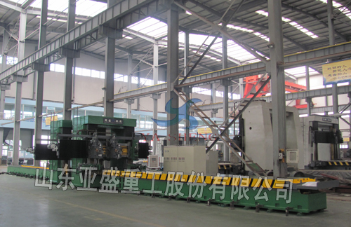 Zhejiang customers purchase BX4016 * 13m double gantry planer milling machine
