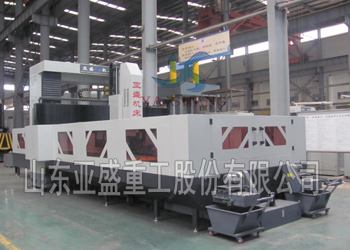 China Aviation Industry Group purchased XK2120 * 4m CNC moving beam fixed column gantry milling machine