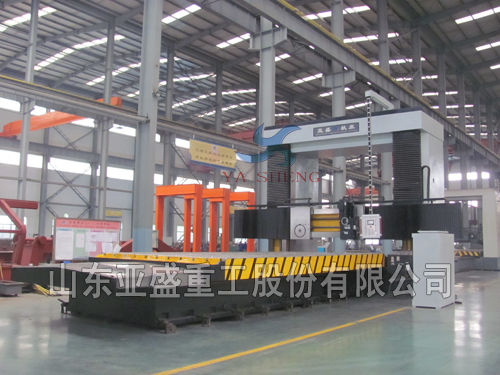 Hunan customers purchase XT2040 * 8m heavy gantry milling machine