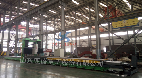 Hebei customers purchase XK2016 * 12m CNC gantry milling machine